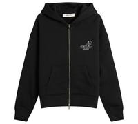 END. x about:blank Men's Dominoes Zip Hoodie Black