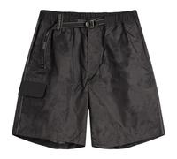 END. x and wander Nylon Print Short Pant Charcoal
