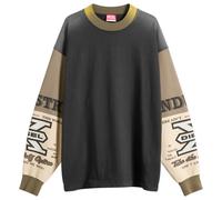 END. x Diesel Long Sleeve Shirt Olive Green Medium