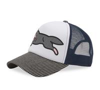 END. x ICECREAM Hickory Running Dog Trucker Cap Navy/White