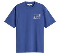 END. x Palmes Men's Scene T-Shirt Blue Medium