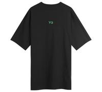 END. X Y-3 Short Sleeve Tee Black/Metallic Silver/Court Green