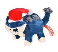 Endangered and Extinct EnE™ Cute Ankylosaurus Soft Plush Toy with Santa Hat, 10cm, Gifts for Kids, Christmas Dinosaur Teddy