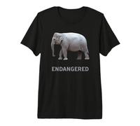 Endangered Animal Species Asian Elephant Premium T-Shirt