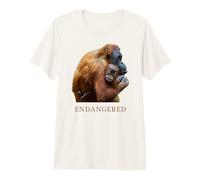 Endangered Animal Species Orangutan Great Ape Premium T-Shirt