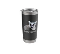 Endangered Animal Species Ring-Tailed Lemur Endangered Lemur Stainless Steel Insulated Tumbler