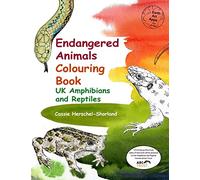 Endangered Animals Colouring Book: UK Amphibians and Reptiles (Earth Art Apps)