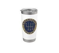 Endangered Species Stick Shift Manual Transmission Drivers Stainless Steel Insulated Tumbler