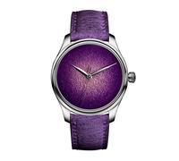 Endeavour Centre Seconds Concept Purple Enamel 40mm Mens Watch