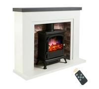 Endeavour Fires Farlington Electric Fire and Surround, Log Burner Stove
