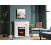 Endeavour Fires & Fireplaces Cayton Electric Fireplace Suite - Black