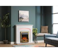 Endeavour Fires & Fireplaces Cayton Electric Fireplace Suite - Brass