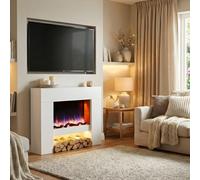 Endeavour Fires & Fireplaces Endeavour Fires Staxton 39" Freestanding Electric Fire And Surround