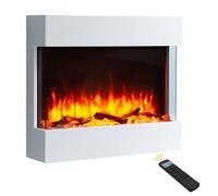 Endeavour Fires Haxby 30" Wall Mounted Electric Fire and Surround, White