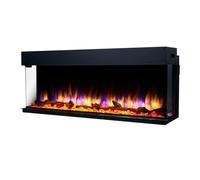Endeavour Fires Rosedale 3D Media Wall Electric Fireplace, 48"/1230mm