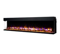 Endeavour Fires Rosedale 3D Media Wall Electric Fireplace, 78"/2030mm