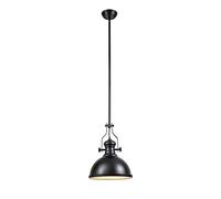 Endeavour Single Light Ceiling Pendant - Matt Black
