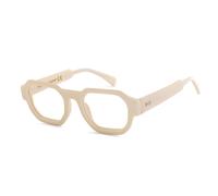 Enderby Man Optical frames Acetate Blue striated Squared Demos