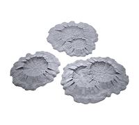 EnderToys Battlefield Craters Auxiliary Set by Terrain4Print, 3D Printed Tabletop RPG Scenery and Wargame Terrain for 28mm Miniatures