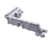 EnderToys Dwarf Settlement Walls by Makers Anvil, 3D Printed Tabletop RPG Scenery and Wargame Terrain 28mm Miniatures