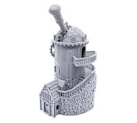EnderToys Observatory by Printable Scenery, 3D Printed Tabletop RPG Scenery and Wargame Terrain 28mm Miniatures