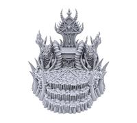 EnderToys Skull Throne by Printable Scenery, 3D Printed Tabletop RPG Scenery and Wargame Terrain 28mm Miniatures