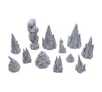 EnderToys Tormented Scatter by Printable Scenery, 3D Printed Tabletop RPG Scenery and Wargame Terrain 28mm Miniatures