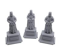 EnderToys Ulvheim Statues on Pedestals by Terrain4Print, 3D Printed Tabletop RPG Scenery and Wargame Terrain for 28mm Miniatures