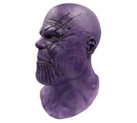 Endgame Avengers 4 Thanos Upgrades Cosplay Mask Props Latex Full Face Helmet
