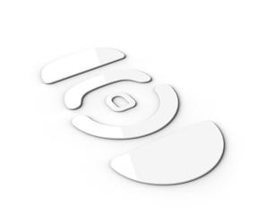 Endgame Gear XM2 Series Mouse Skates, 99.5 PTFE, white - Single Set