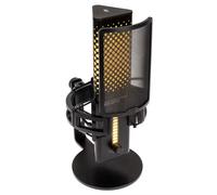 Endgame Gear XSTRM - USB C and 3.5mm - RGB Microphone with Shock Mount and Pop Filter - Black
