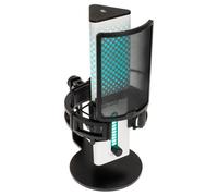 Endgame Gear XSTRM RGB USB Microphone with Shock Mount and Pop Filter - White (EGG-XST-WHT)
