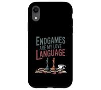 Endgames Are My Love Language Funny Chess Player Case for iPhone XR
