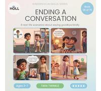 Ending a Conversation | A Social Story for Kids | KinderSocialSkills: Teaching Kind Goodbyes to Ages 3-7 Through Story