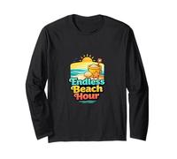 Endless Beach Hour Tropical Summer Sunset Long Sleeve T-Shirt