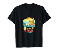 Endless Beach Hour Tropical Summer Sunset T-Shirt