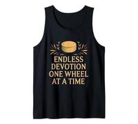 Endless Devotion One Wheel at A Time Gourmet Cheese Tank Top