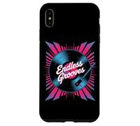 Endless Grooves Retro Vinyl Record DJ Music Case for iPhone XS Max