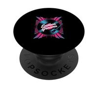 Endless Grooves Retro Vinyl Record DJ Music PopSockets Adhesive PopGrip