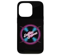 Endless Grooves Retro Vinyl Record Music Case for iPhone 13 Pro