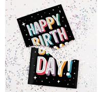 Endless Happy Birthday Prank Card: Nonstop Birthday Recordable Message with Glitter - Double Prank - Guaranteed Laughter!