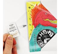 Endless Happy Birthday Prank Card: Nonstop Punk Rock Birthday Singing Card with Glitter - Double Prank - Guaranteed Laughter! Dinausor - T. Rex - Drums