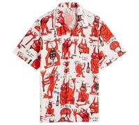 Endless Joy Men's Devil Vacation Shirt White