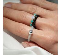 Endless Ocean Spirit Gemstone Ring Set 3 Pack