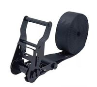 Endless Ratchet Strap 1.5 Inch X 27 Foot Hookless Ratchet Straps 27 FT 4,400 LBS Break Strength 1.5 Inch Tie Downs For Motorcycles Bikes(Black2,3.8cmx1m/1.49x39in)