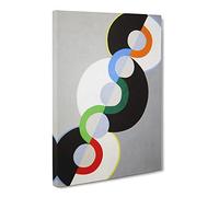Endless Rhythm By Robert Delaunay Canvas Print | Gallery Wrapped 30mm Frame Wall Art | 24x16 inches | Ready to Hang | Classic Picture | Living Room Bedroom Lounge Office