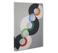 Endless Rhythm By Robert Delaunay Canvas Print | Gallery Wrapped 30mm Frame Wall Art | 30x20 inches | Ready to Hang | Classic Picture | Living Room Bedroom Lounge Office