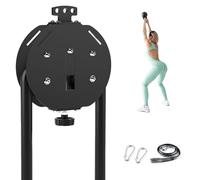 Endless Rope Machine for Home Gym - Adjustable Tricep Rope Attachment with 330lb Load Capacity, 30kg Max Resistance for Full Body Workout, Cardio, HIIT & Strength Training