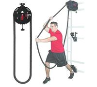 Endless Rope Trainer, 14 FT Portable Closed-Loop Full Body Workout | Adjustable Resistance Tension System, Tool-Free Setup for Home Cardio Training on Doors or Poles