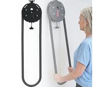 Endless Rope Trainer,330lb Load Endless Rope Trainer, 30kg Adjustable Resistance, Full Body Workout Equipment( No Assembly Required) for Strength Training, HIIT, Cardio, Home Gym & Garage Black